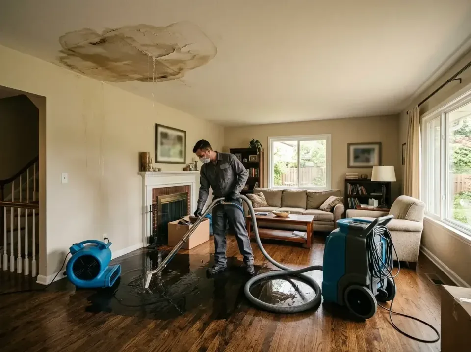 attic-pipe-burst-ceiling-drip-008 — frequently asked questions, Water Damage Restoration & Carpet Care in Mountain Home, ID